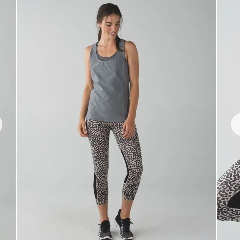 Lululemon Pace Rival Crop *Full-On Luxtreme - Picture 3 of 10